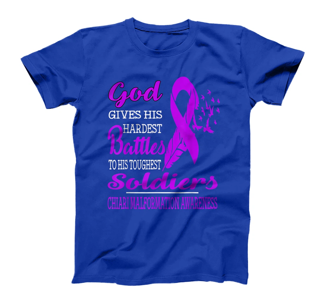 GOD'S HARDEST SOLDIERS- CHIARI MALFORMATION AWARENESS T-Shirt