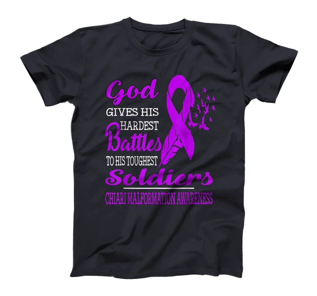 GOD'S HARDEST SOLDIERS- CHIARI MALFORMATION AWARENESS T-Shirt