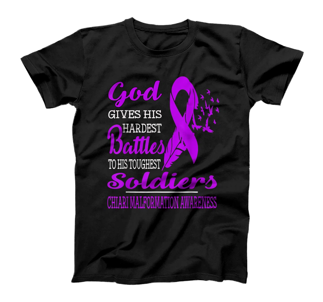 GOD'S HARDEST SOLDIERS- CHIARI MALFORMATION AWARENESS T-Shirt