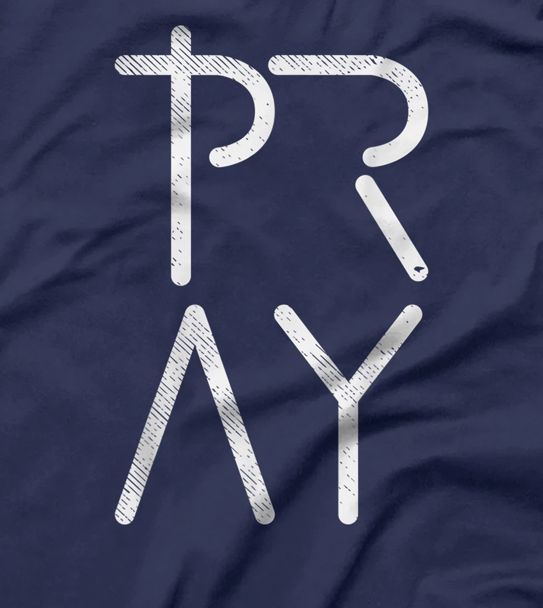 Pray God Jesus Christ Faith Prayer Religious Christian Gift T-Shirt