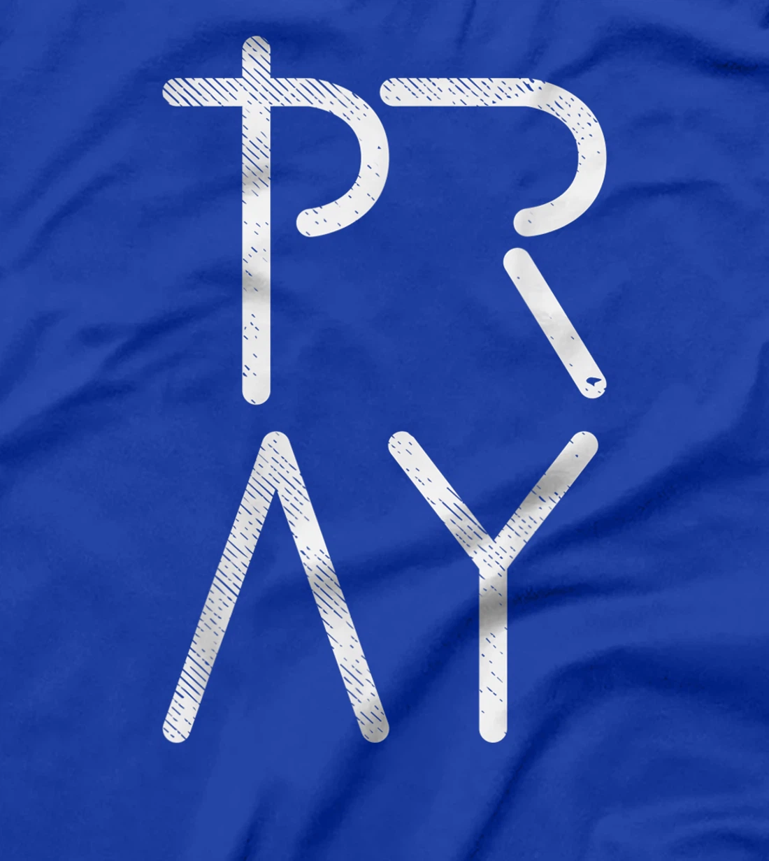 Pray God Jesus Christ Faith Prayer Religious Christian Gift T-Shirt