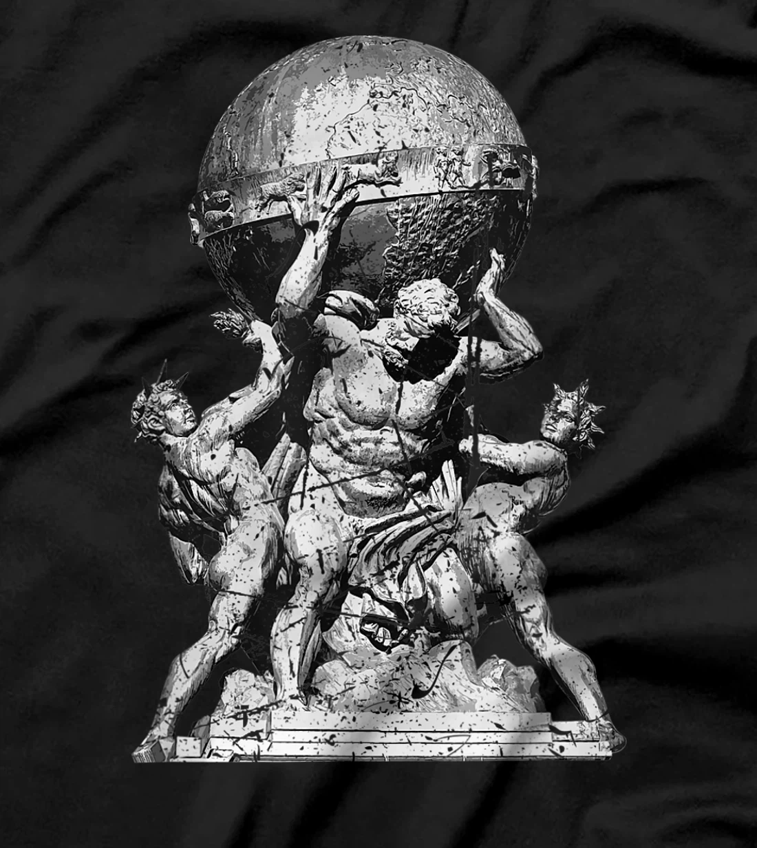 Atlas Greek mythology T shirt Greece Greek Gods Gift T-Shirt