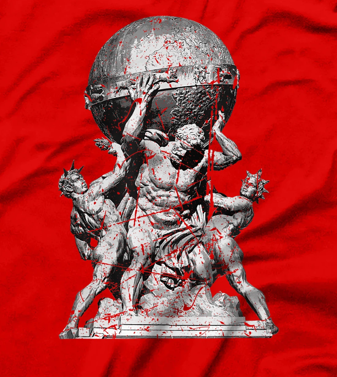 Atlas Greek mythology T shirt Greece Greek Gods Gift T-Shirt