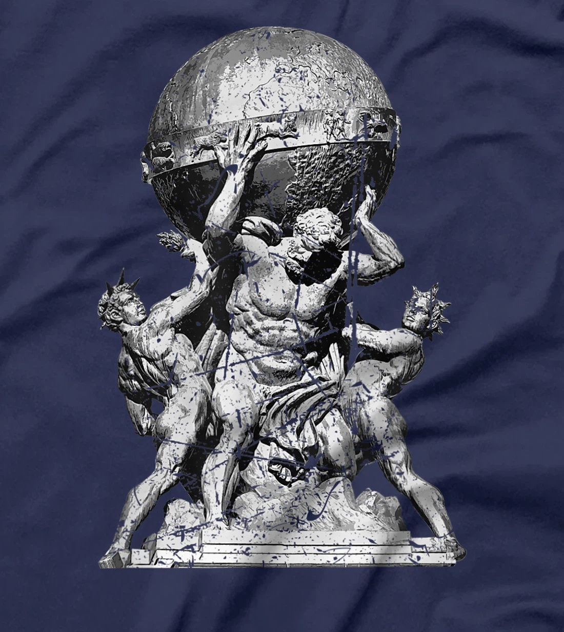 Atlas Greek mythology T shirt Greece Greek Gods Gift T-Shirt