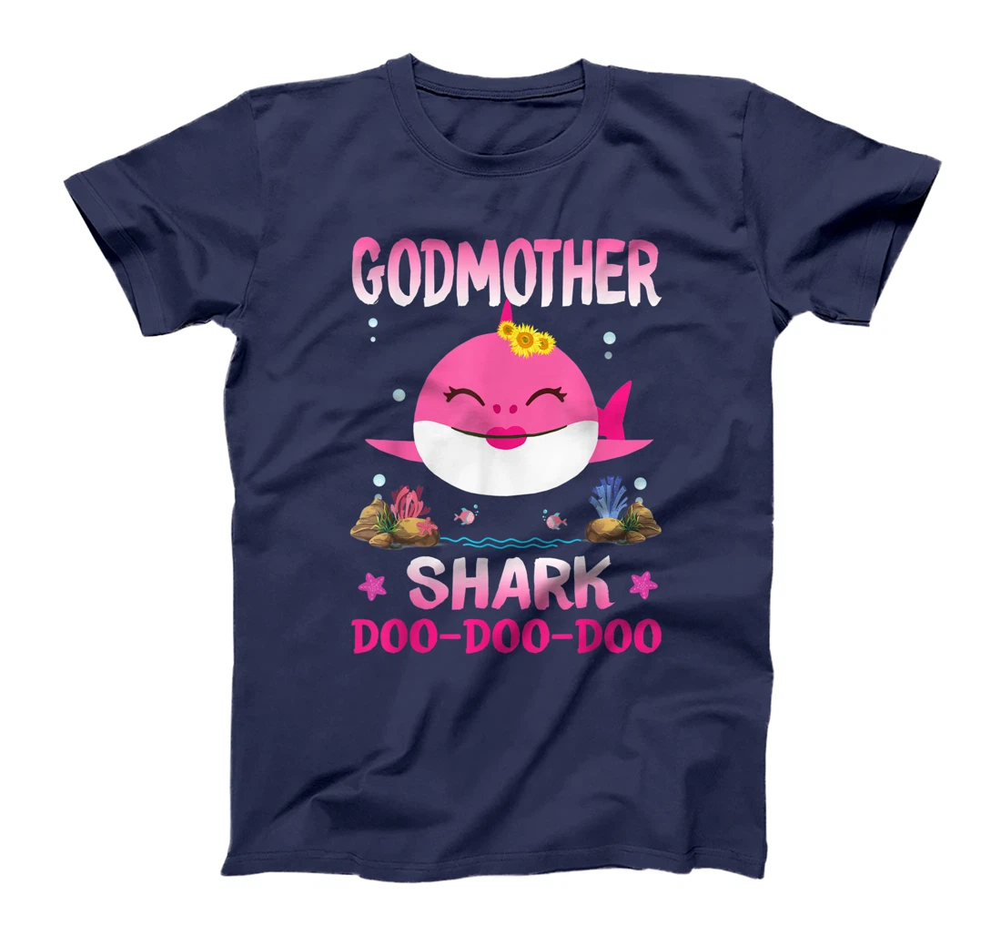 Godmother Shark Doo Doo Doo Shirt Matching Family Shark T-Shirt