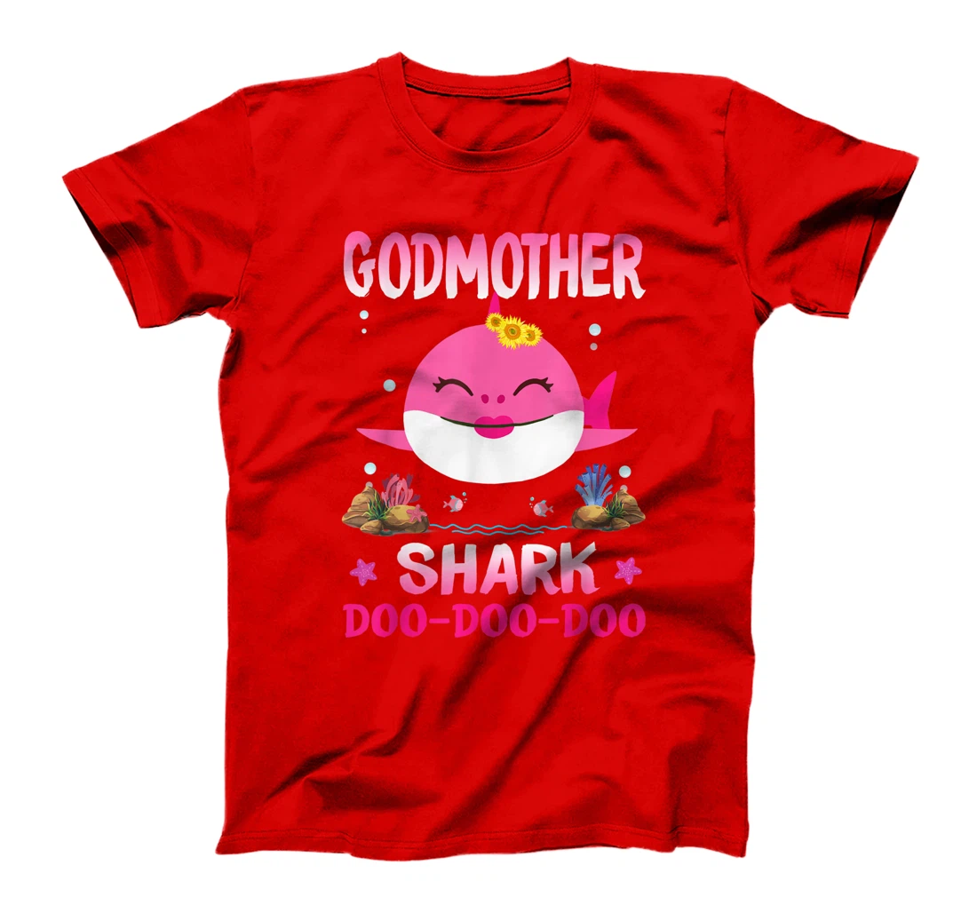 Godmother Shark Doo Doo Doo Shirt Matching Family Shark T-Shirt