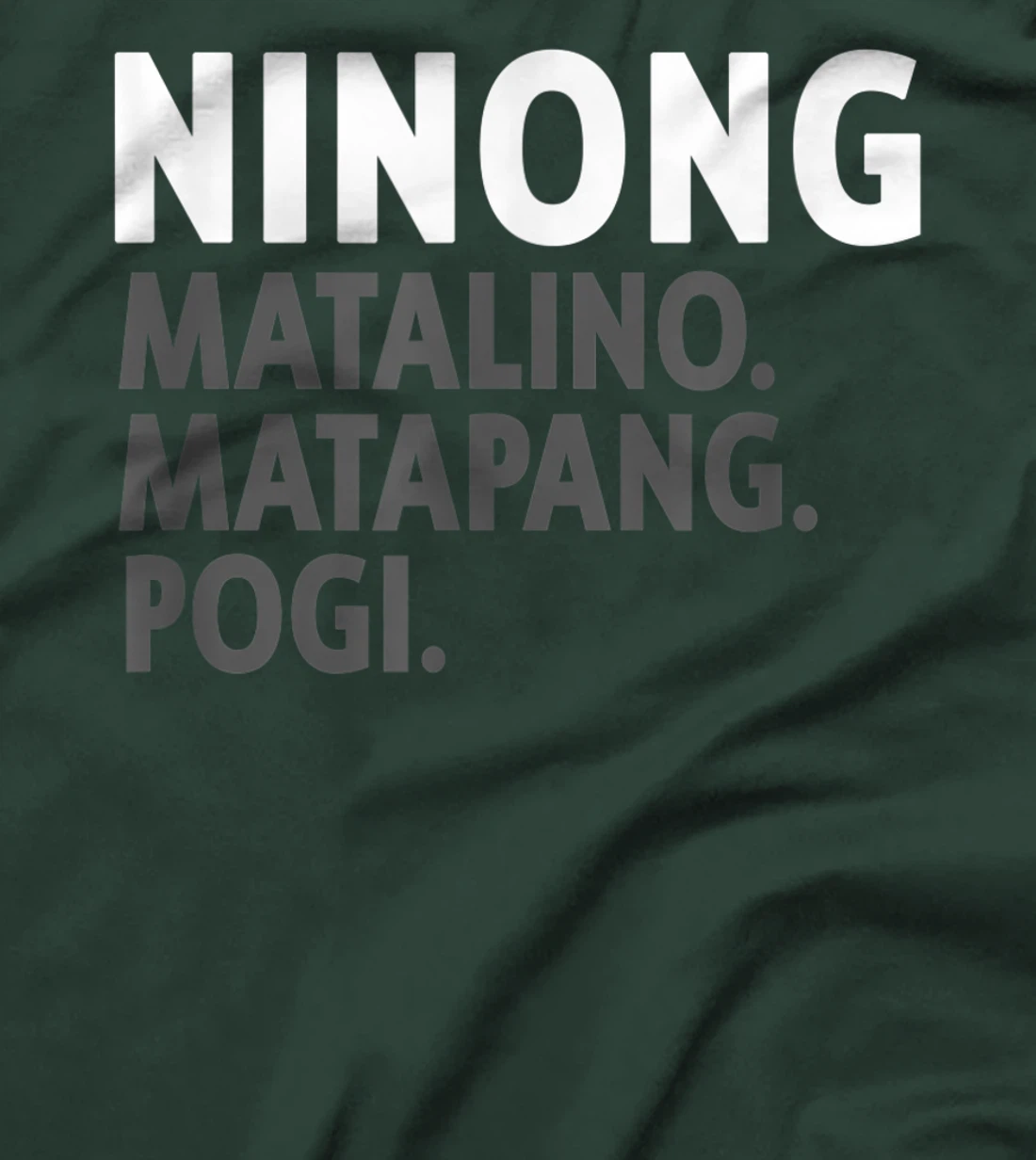 Ninong Filipino Godfather - Funny Filipino T-Shirt