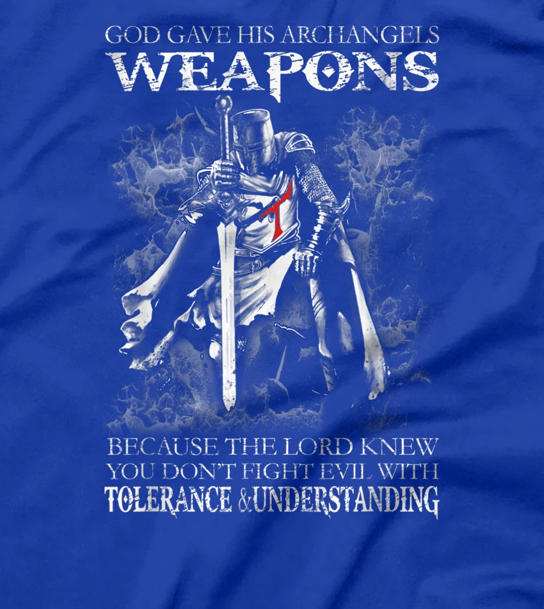 God Gave His Archangels Weapons Christian Religious Gift T-Shirt