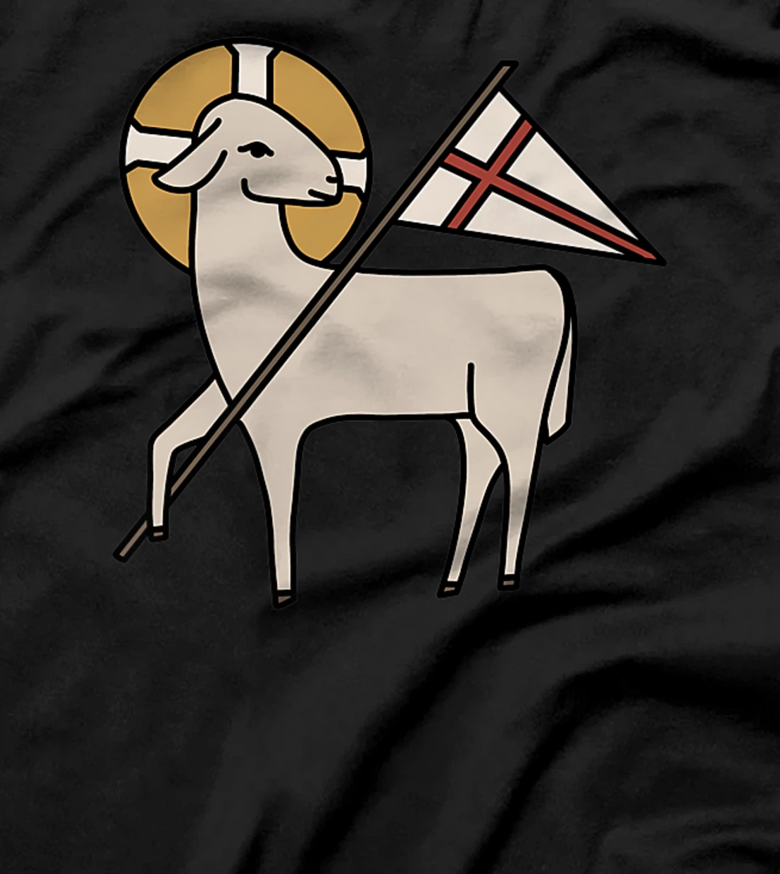 Lamb of God Jesus Christ Agnus Dei Christian Gift Idea Premium T-Shirt