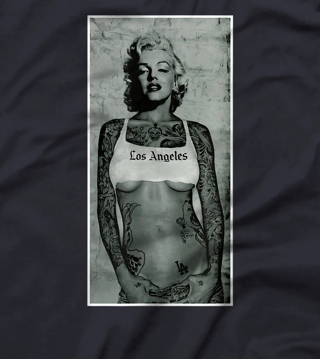 Cali Gangster Tattoo Goddess T-Shirt