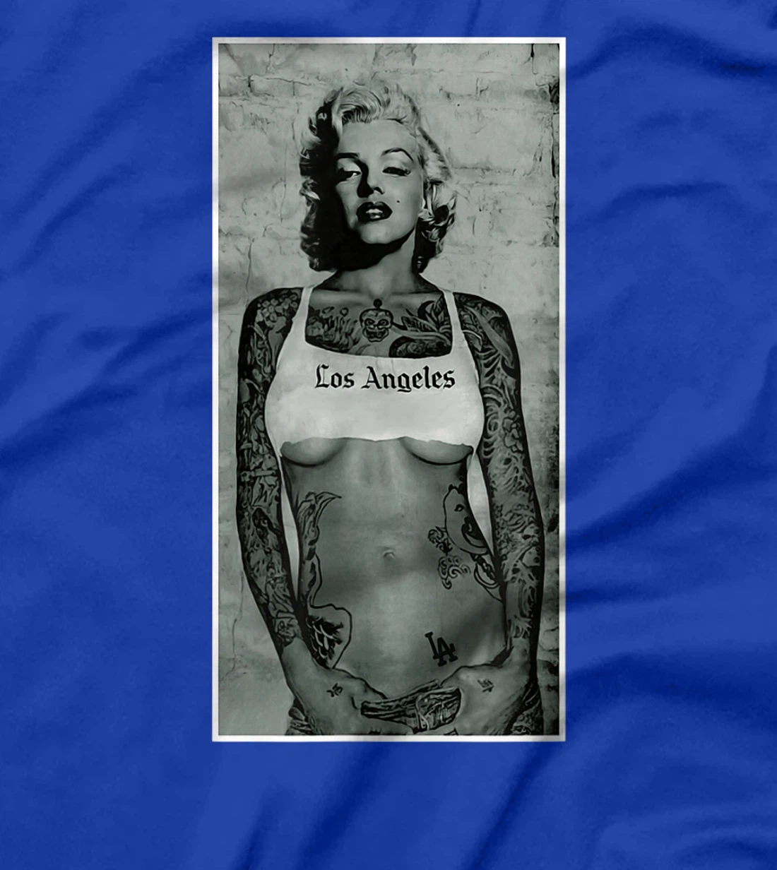 Cali Gangster Tattoo Goddess T-Shirt