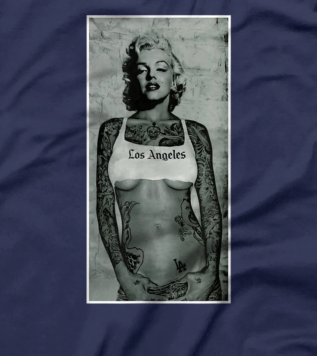 Cali Gangster Tattoo Goddess T-Shirt