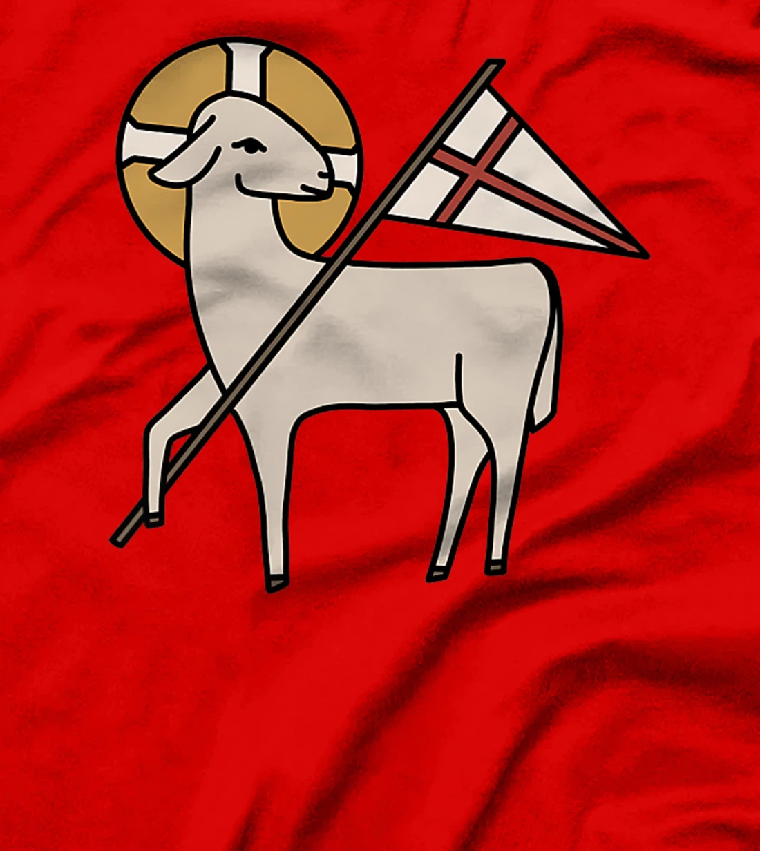 Lamb of God Jesus Christ Agnus Dei Christian Gift Idea Premium T-Shirt