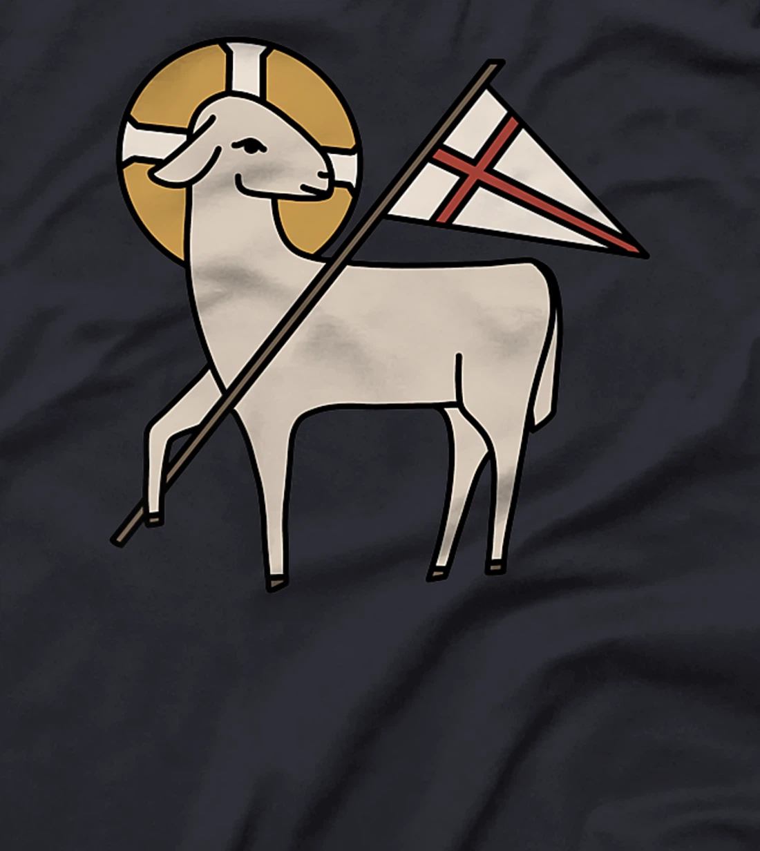 Lamb of God Jesus Christ Agnus Dei Christian Gift Idea Premium T-Shirt