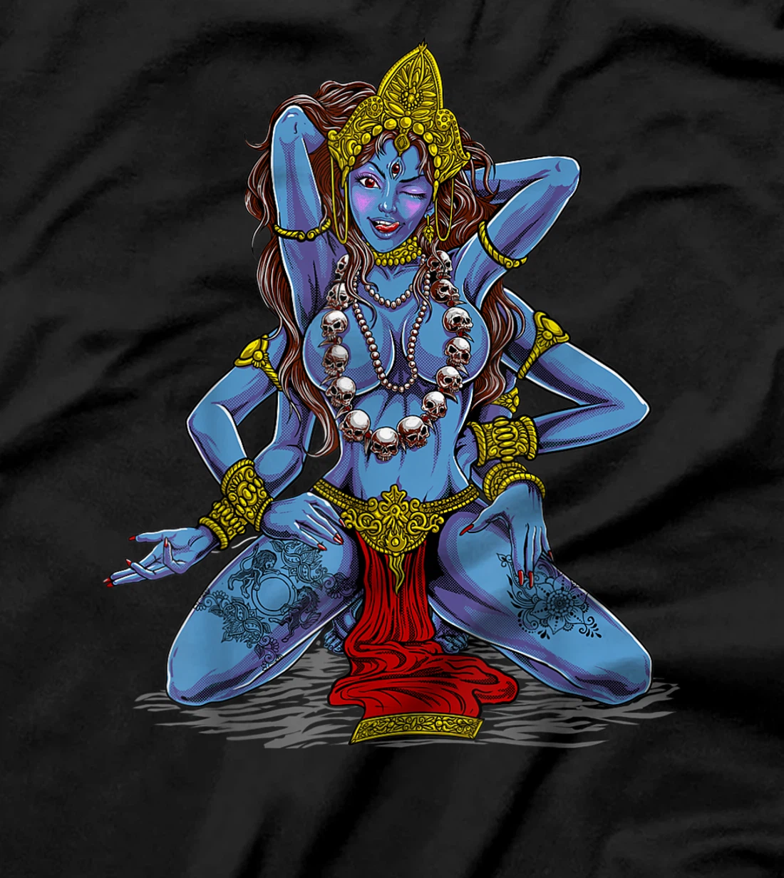 Sexy Hindu Goddess Kali T-Shirt