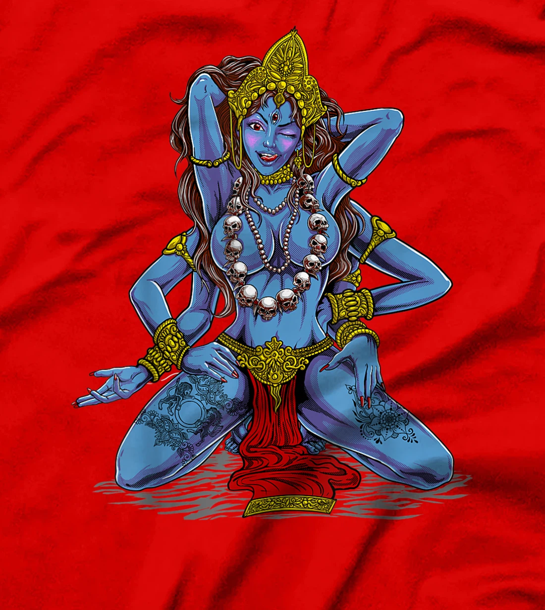 Sexy Hindu Goddess Kali T-Shirt
