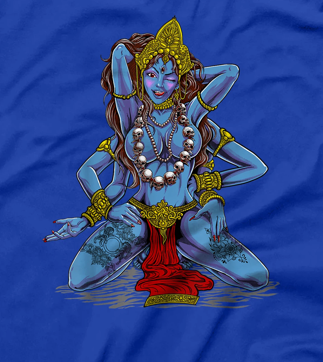 Sexy Hindu Goddess Kali T-Shirt