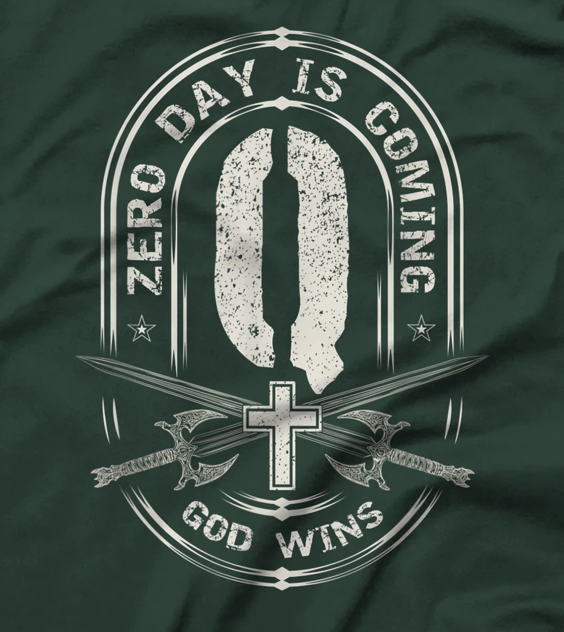 Zero Day Is Coming - God Wins - Qanon Conspiracy Theory T-Shirt