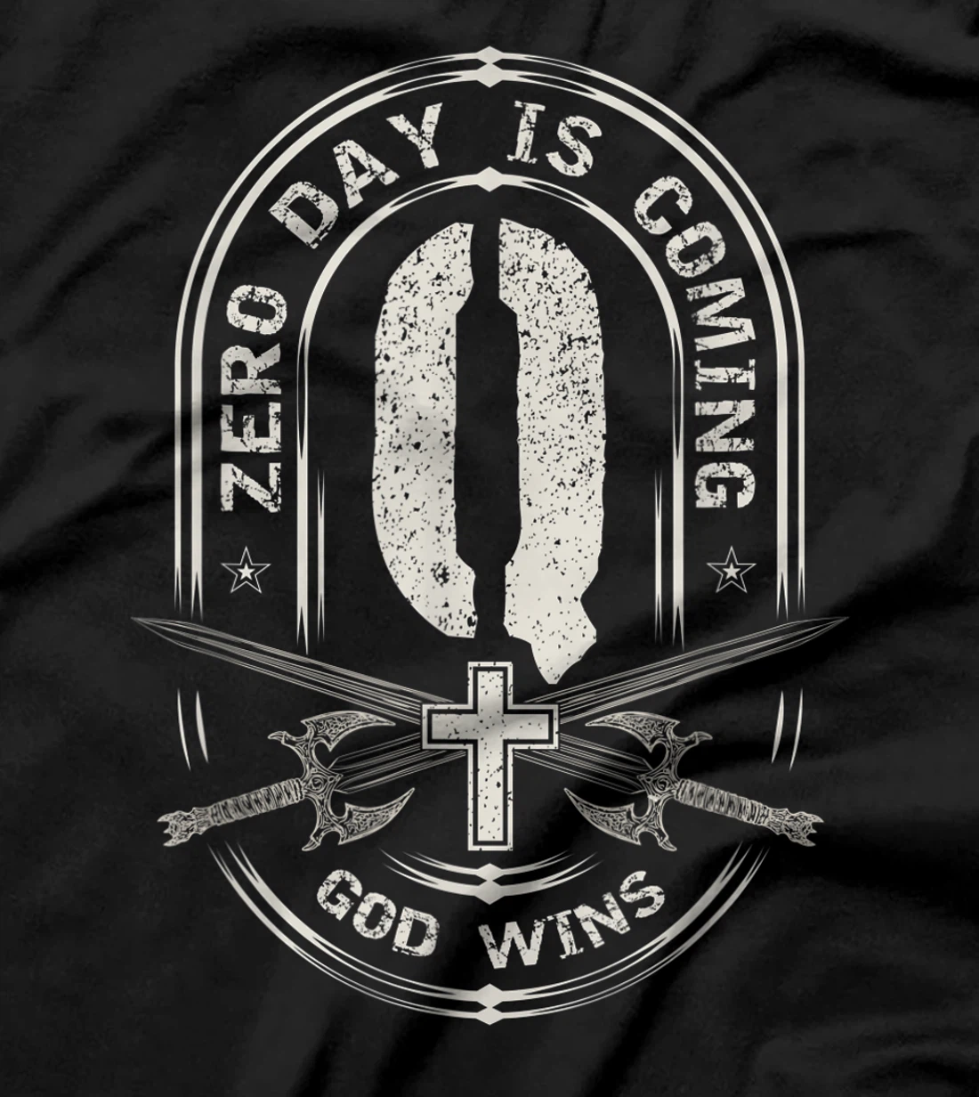 Zero Day Is Coming - God Wins - Qanon Conspiracy Theory T-Shirt