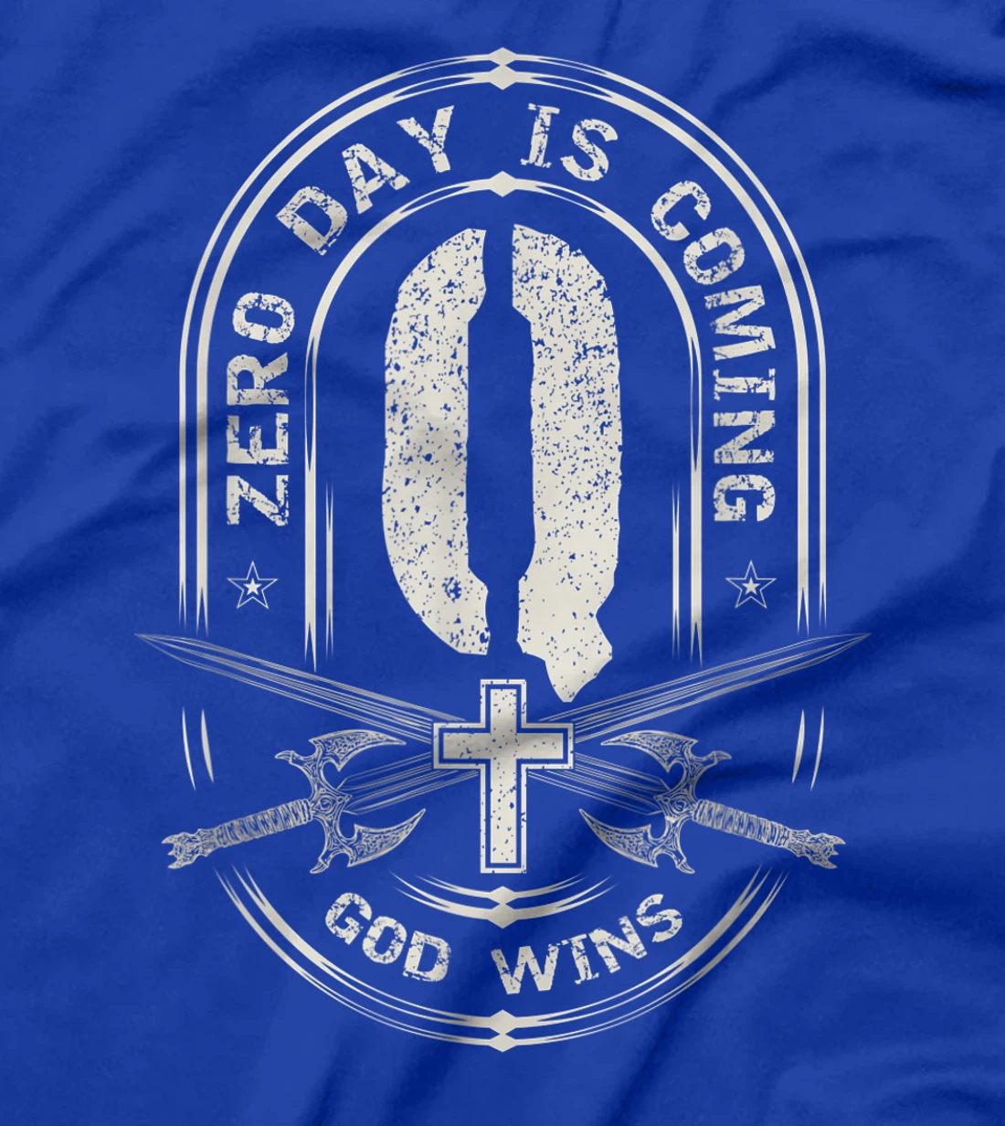Zero Day Is Coming - God Wins - Qanon Conspiracy Theory T-Shirt
