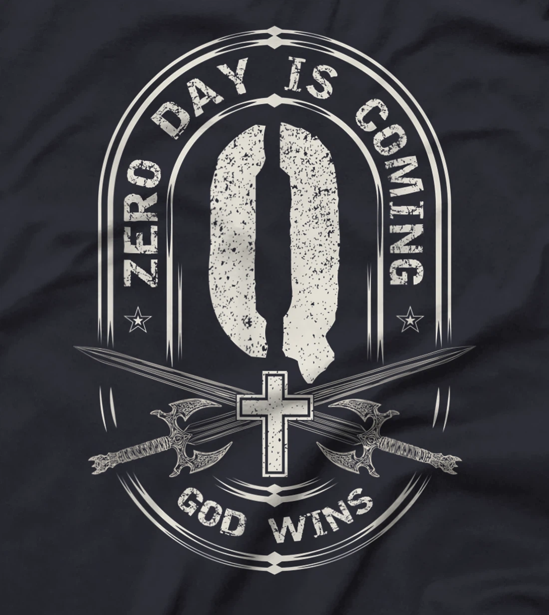 Zero Day Is Coming - God Wins - Qanon Conspiracy Theory T-Shirt