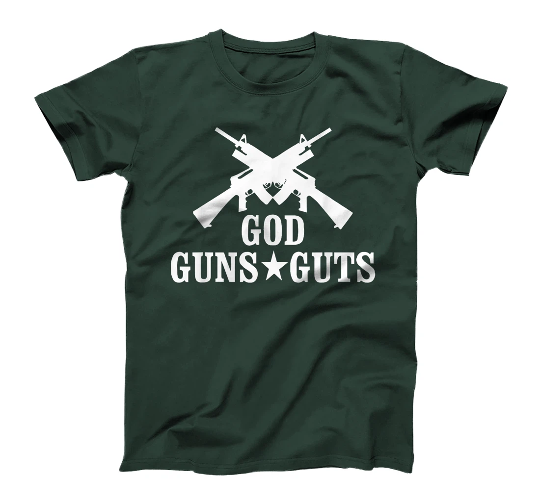 God Guns And Guts T-Shirt