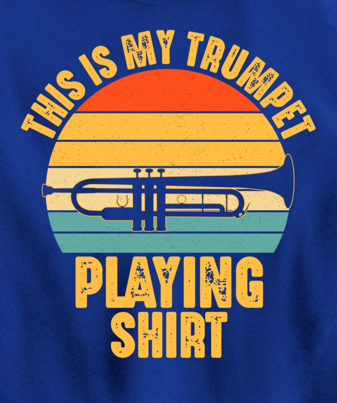 Musical Instrument Player This is My Trumpet Funny Gift Pullover Hoodie