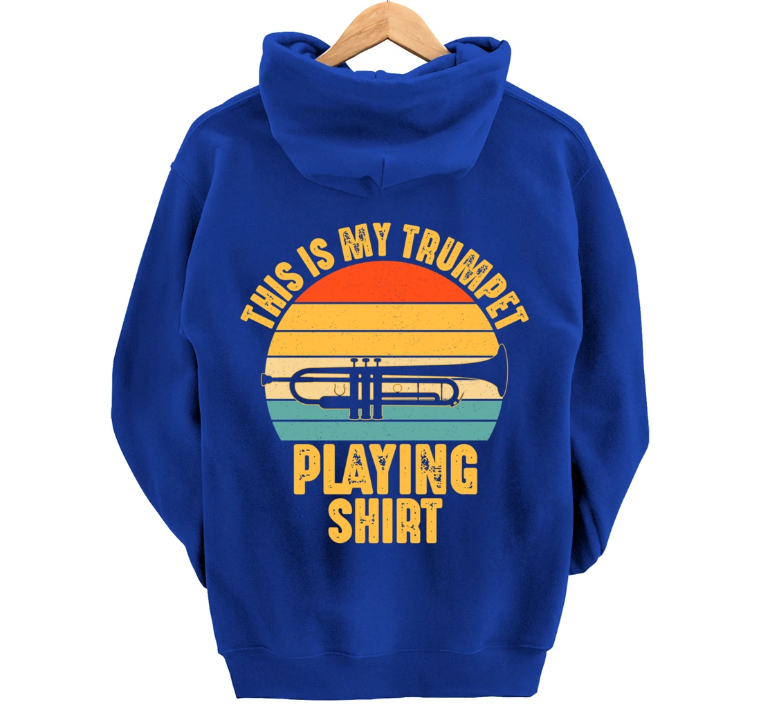Musical Instrument Player This is My Trumpet Funny Gift Pullover Hoodie