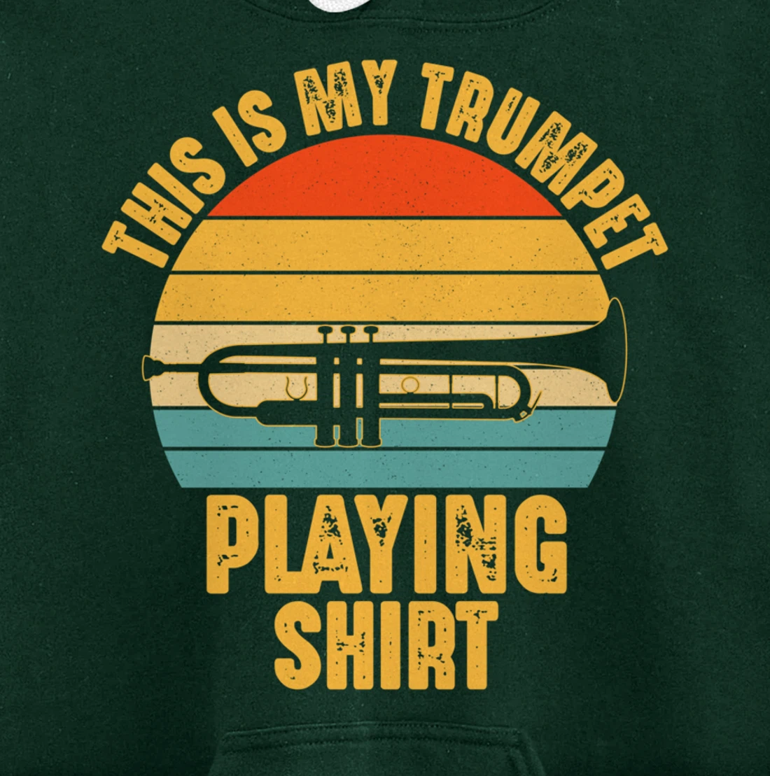 Musical Instrument Player This is My Trumpet Funny Gift Pullover Hoodie
