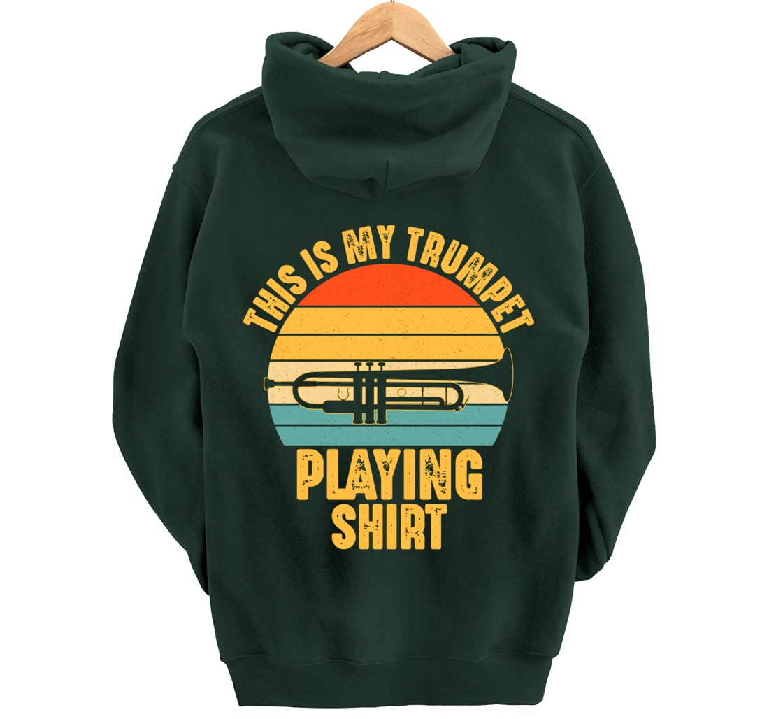 Musical Instrument Player This is My Trumpet Funny Gift Pullover Hoodie