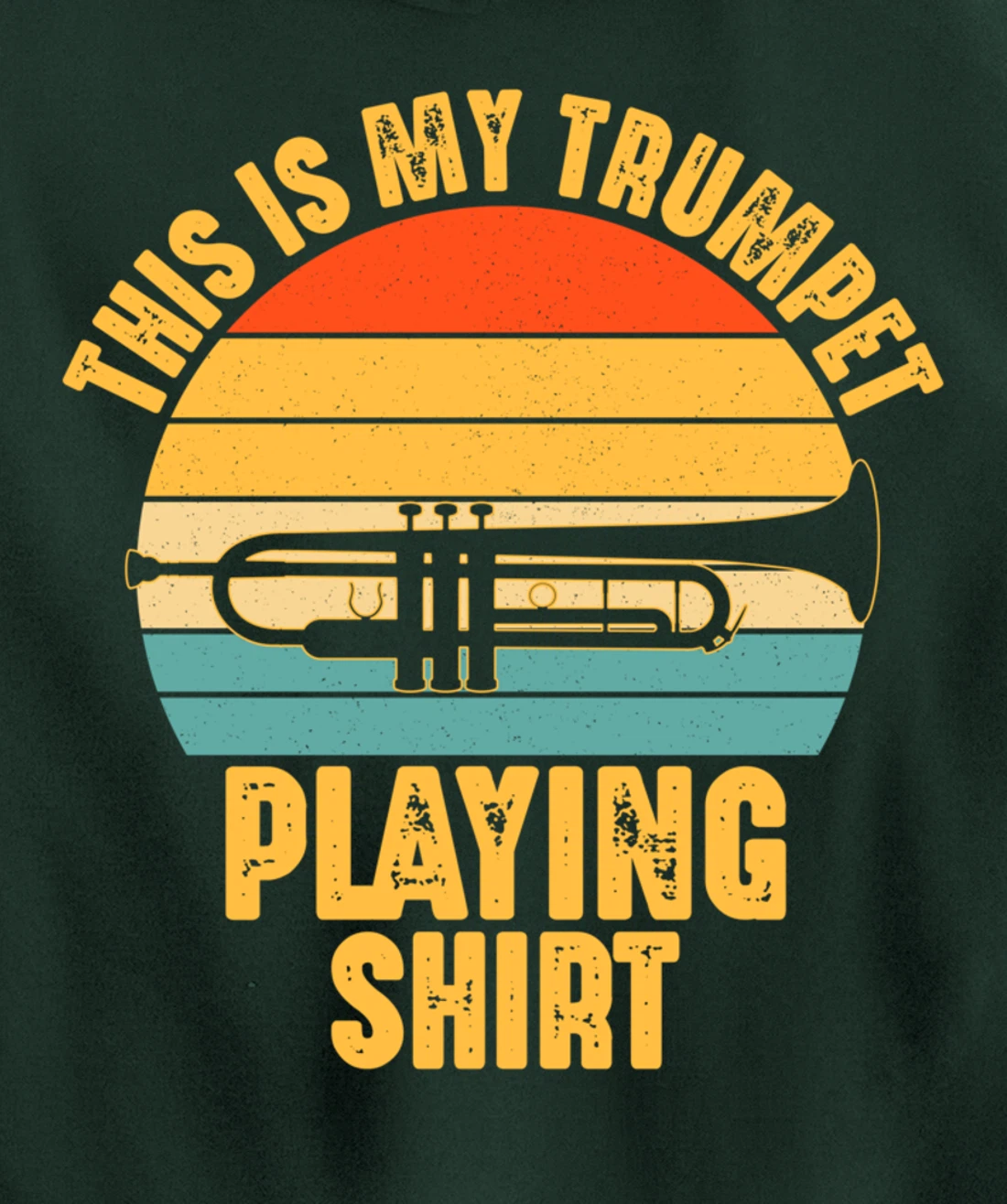 Musical Instrument Player This is My Trumpet Funny Gift Pullover Hoodie