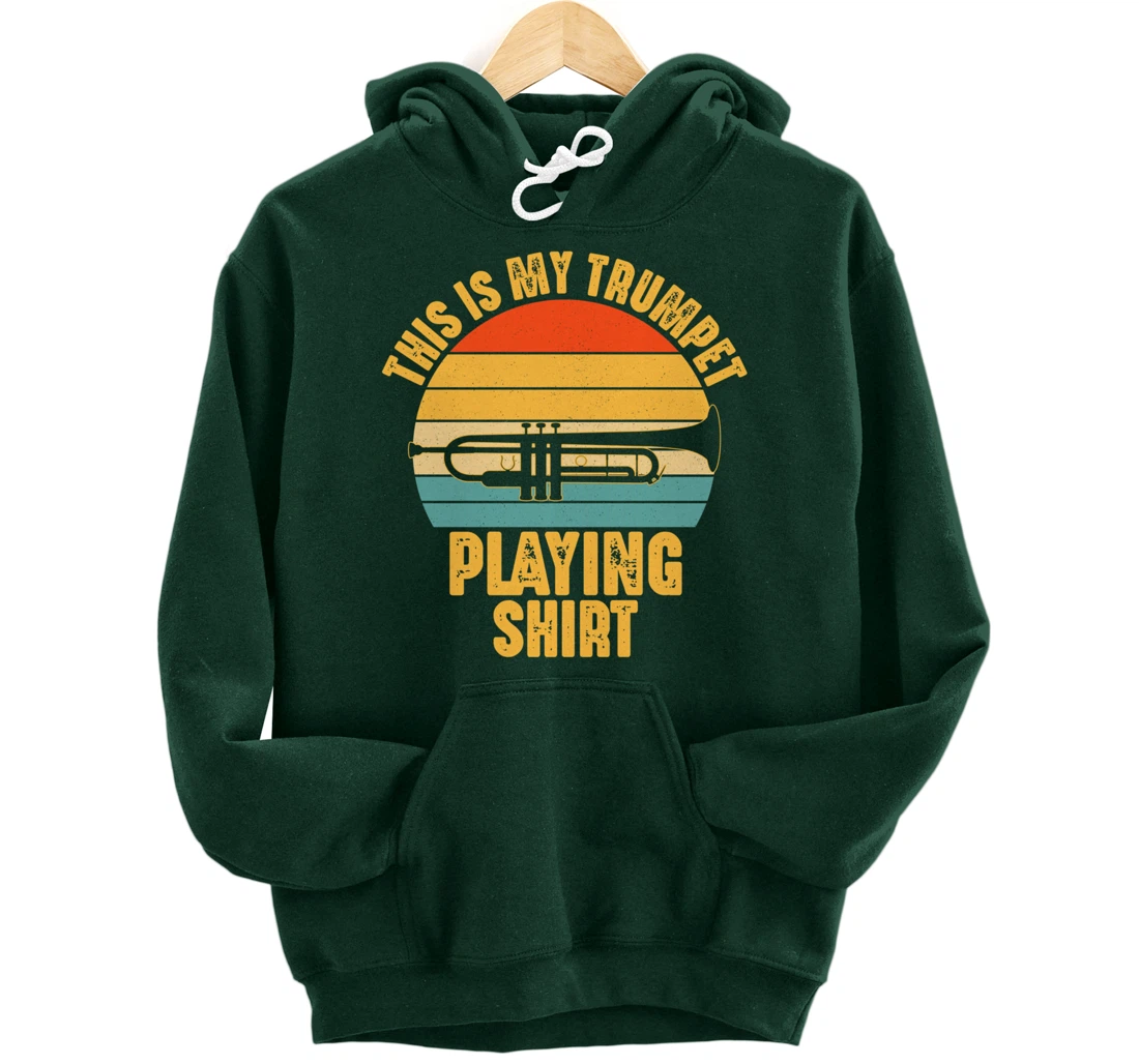 Musical Instrument Player This is My Trumpet Funny Gift Pullover Hoodie