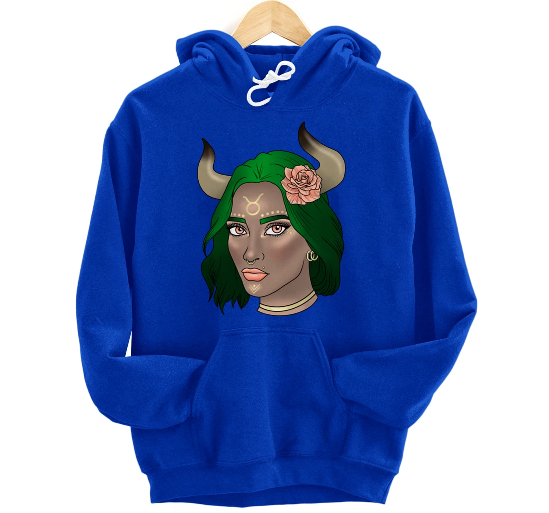 Taurus Goddess Pullover Hoodie
