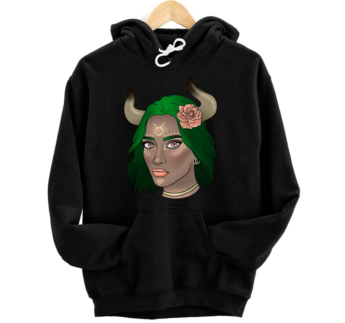 Taurus Goddess Pullover Hoodie