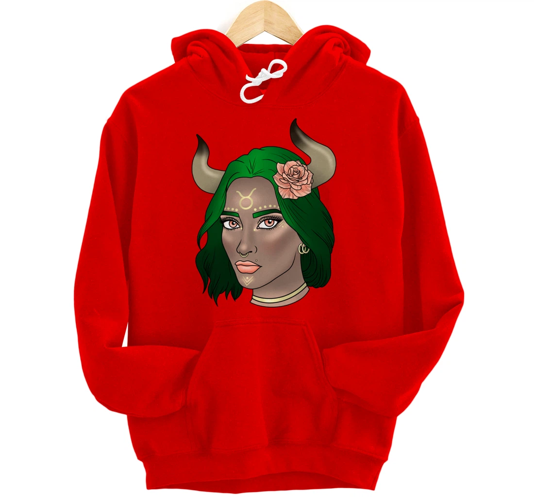 Taurus Goddess Pullover Hoodie