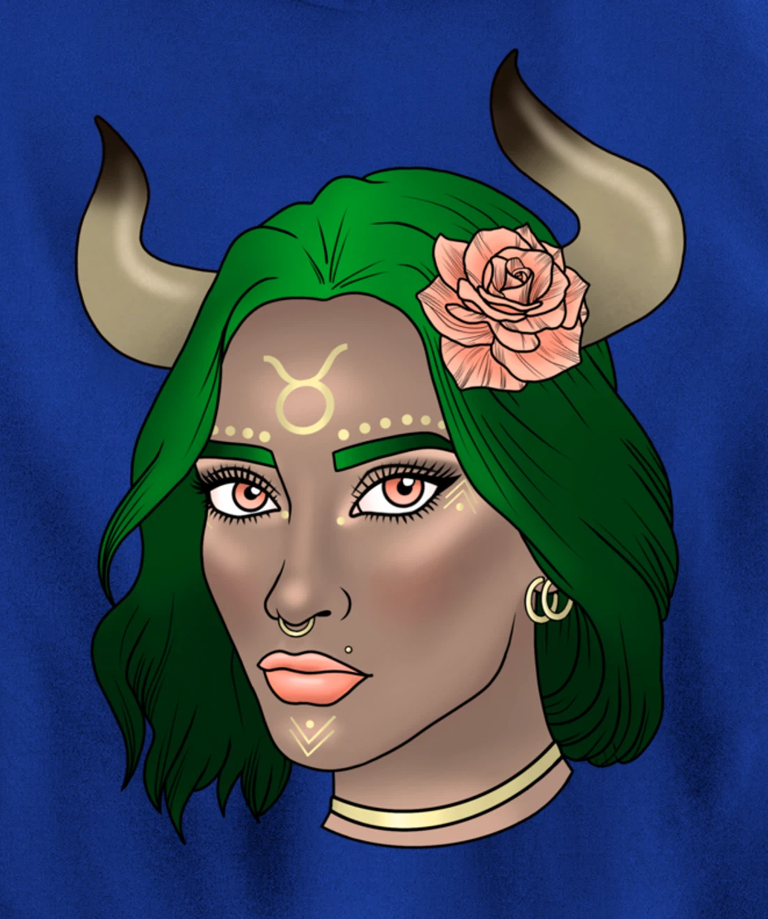 Taurus Goddess Pullover Hoodie