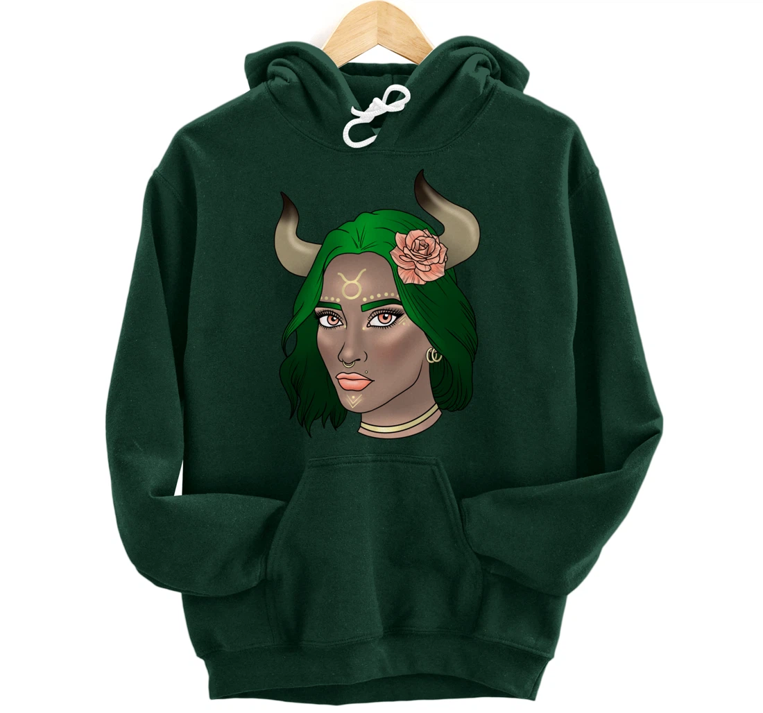 Taurus Goddess Pullover Hoodie