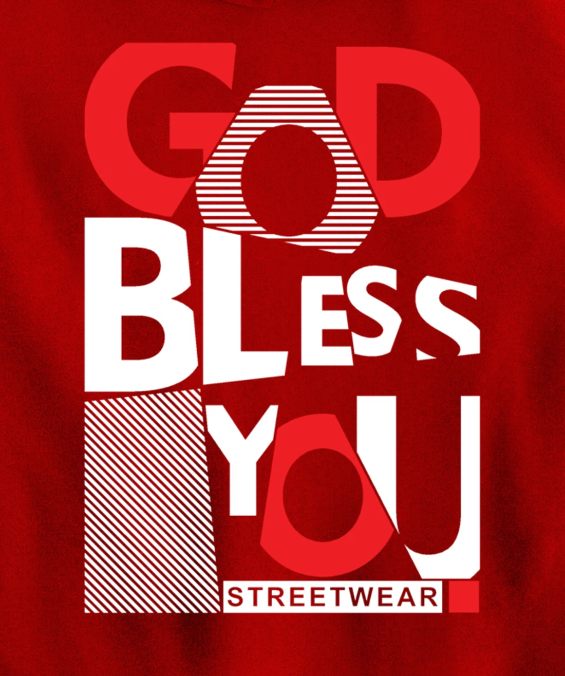 "GOD" this Pullover Hoodie