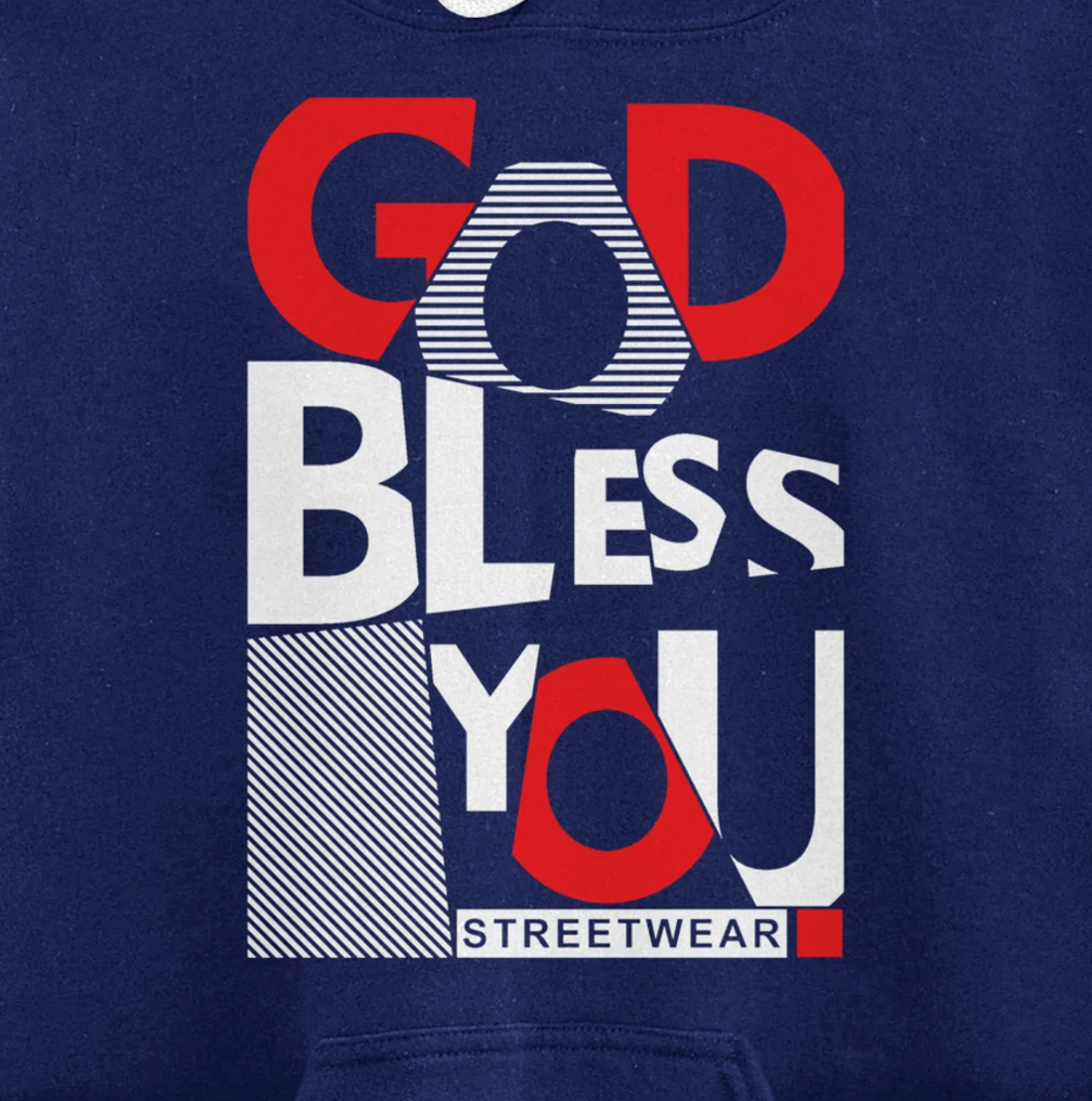 "GOD" this Pullover Hoodie