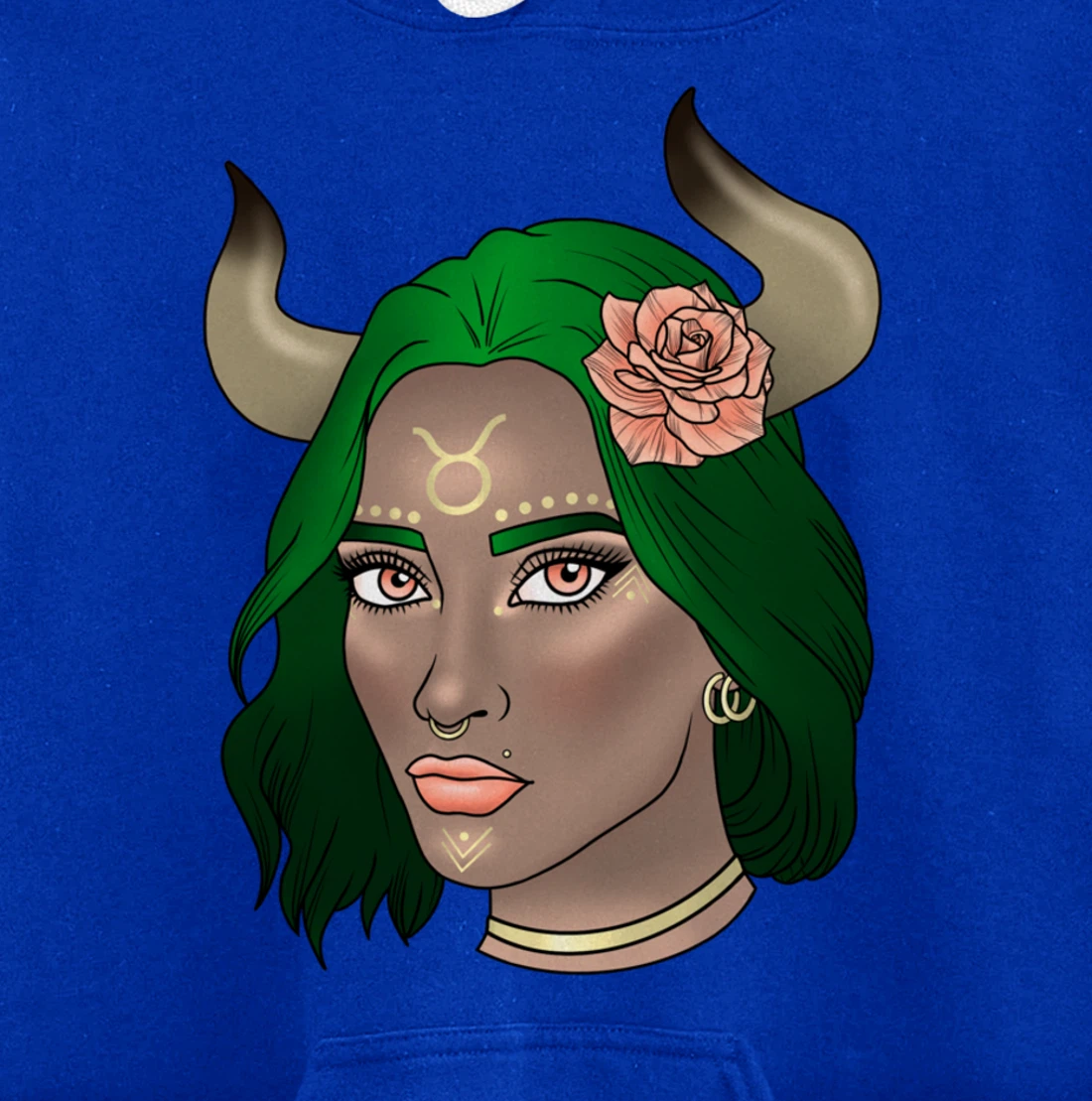 Taurus Goddess Pullover Hoodie