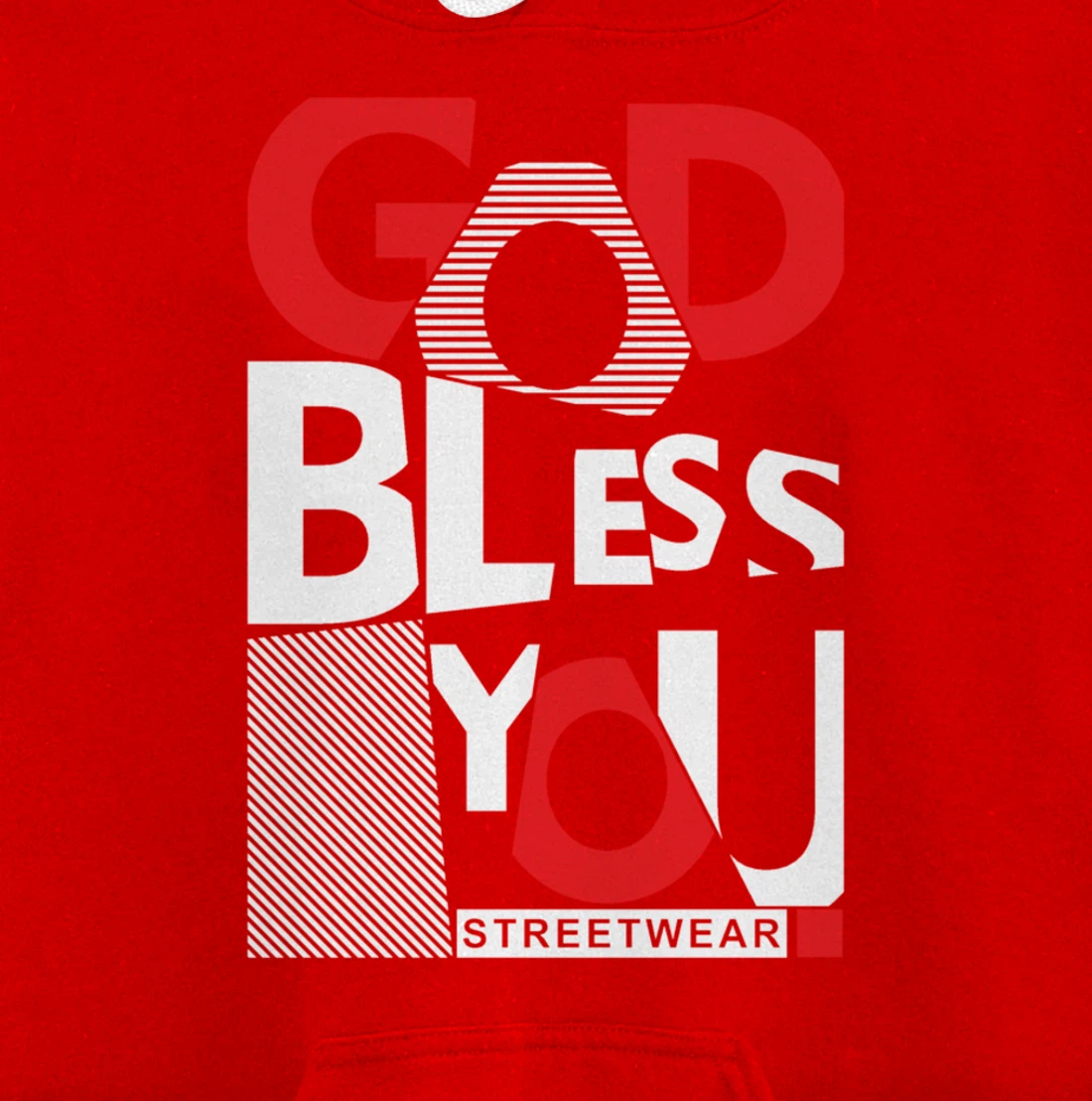 "GOD" this Pullover Hoodie