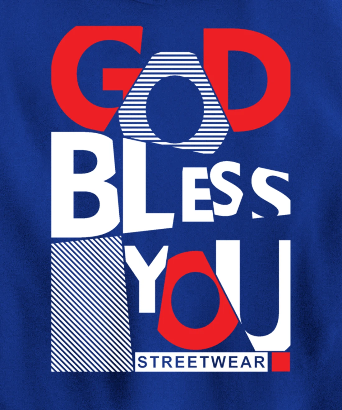 "GOD" this Pullover Hoodie