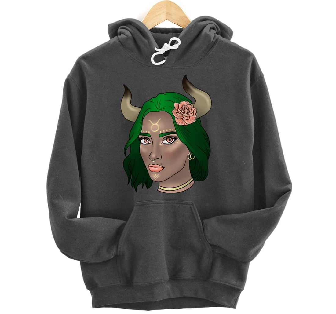 Taurus Goddess Pullover Hoodie