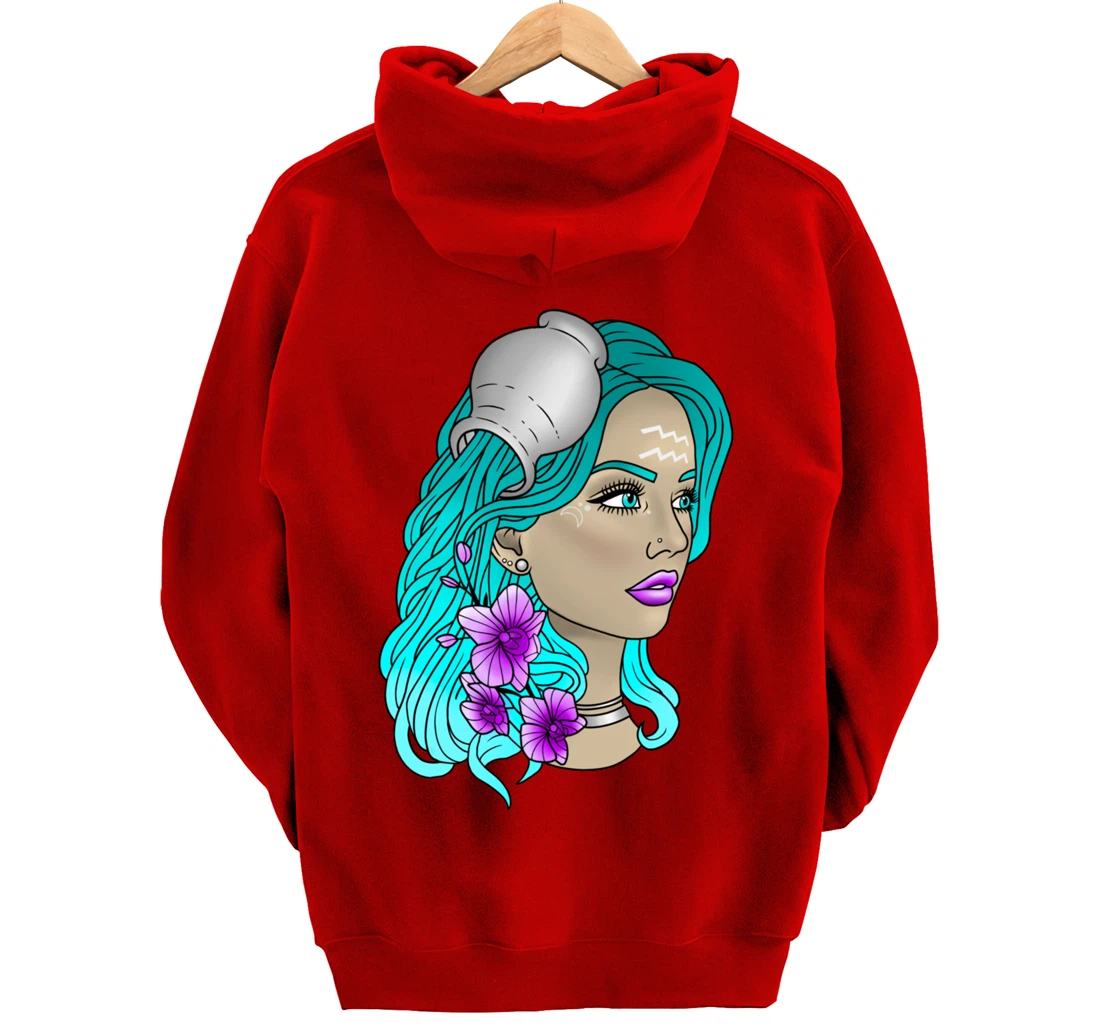 Aquarius Goddess Pullover Hoodie