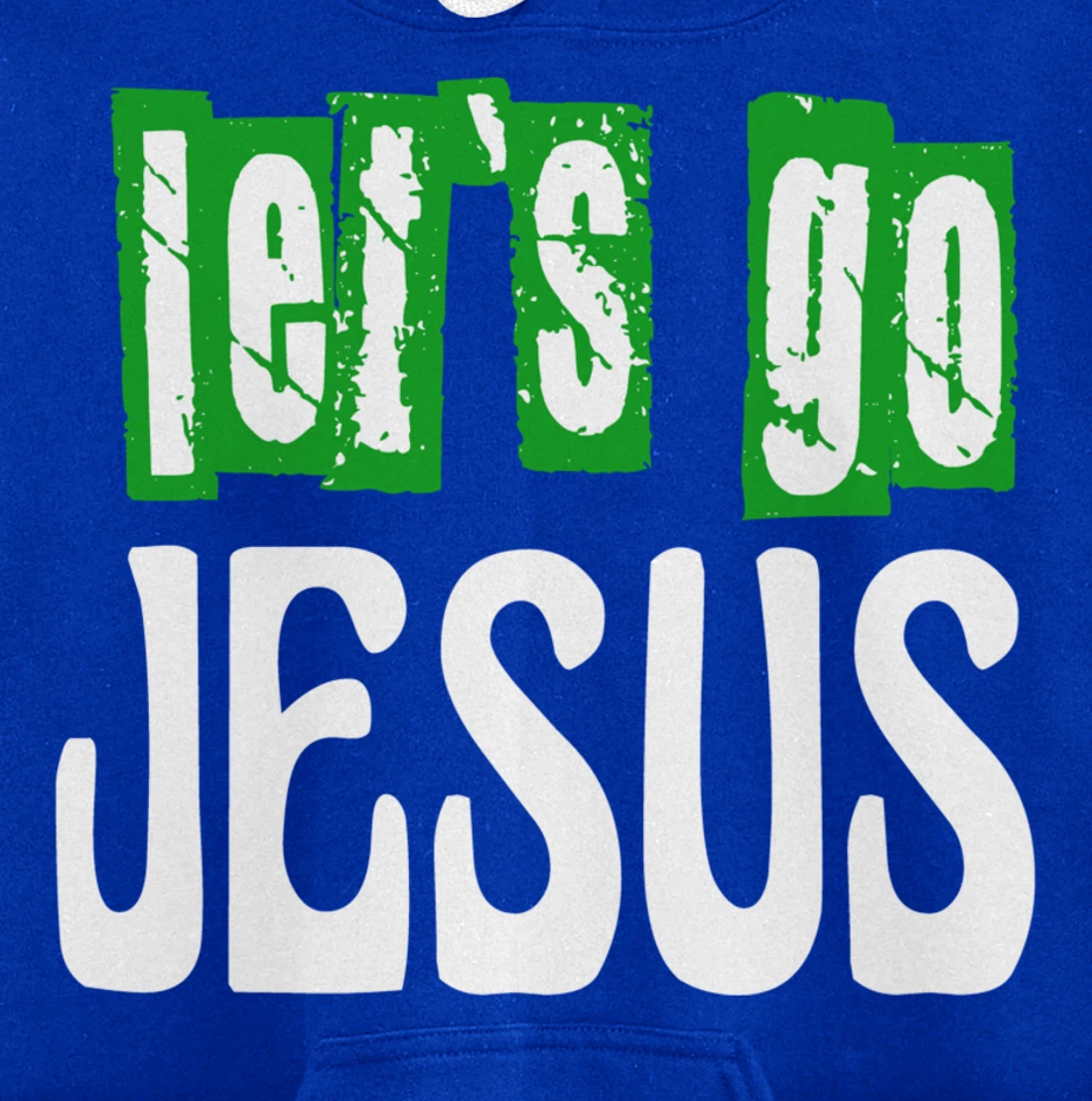 Let`s go Jesus / Bible / Church / God Pullover Hoodie