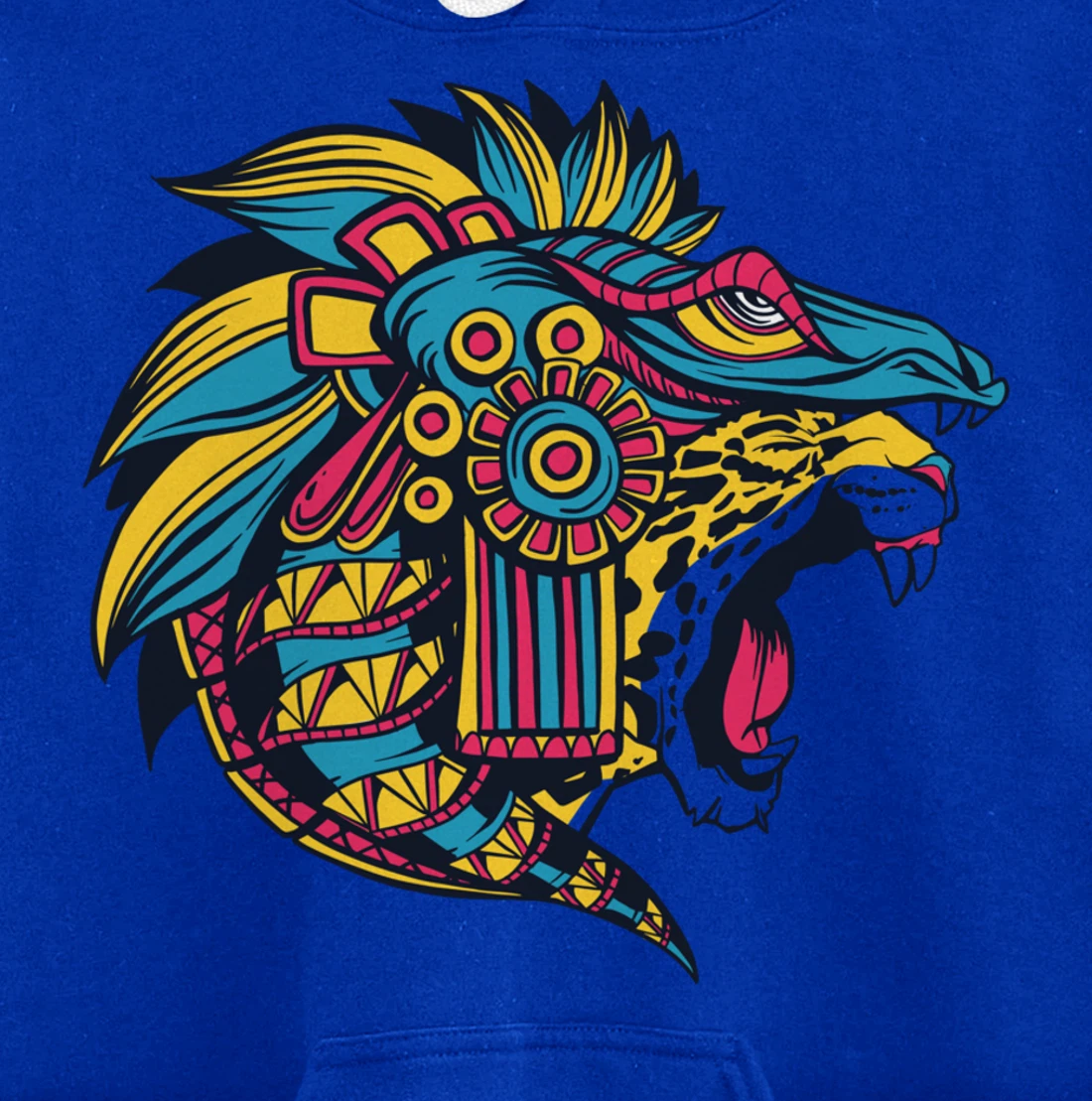 Quetzalcoatl Aztec Feathered Serpent God Of Sun And Wind Pullover Hoodie