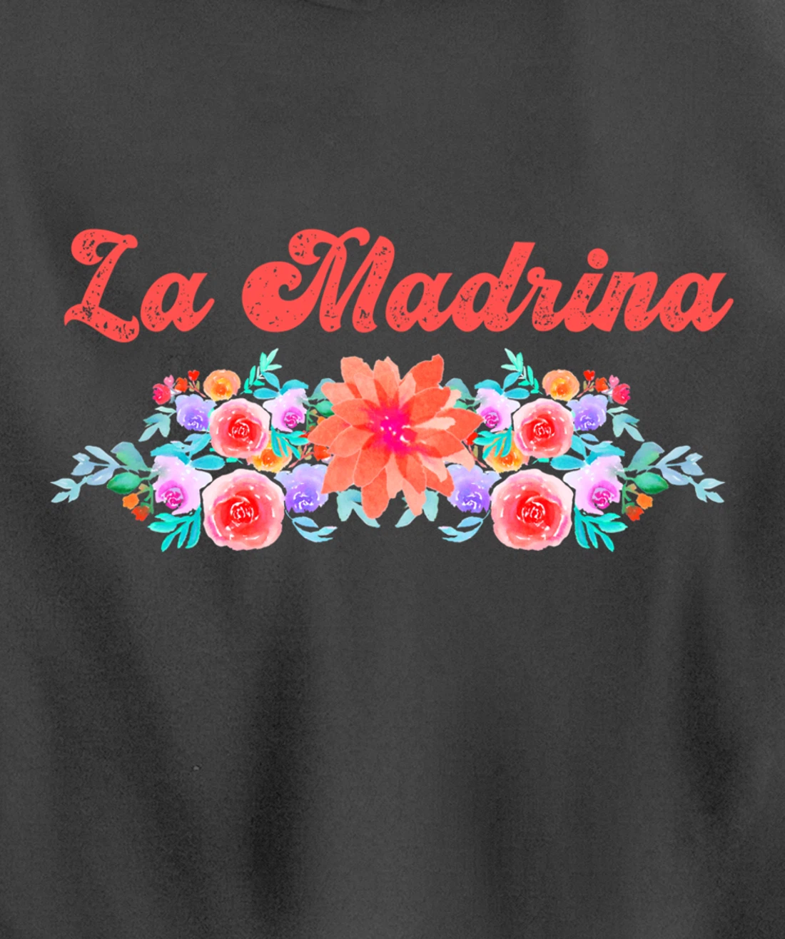 Madrina Gift For Godmother - Worlds Best La Madrina Pullover Hoodie
