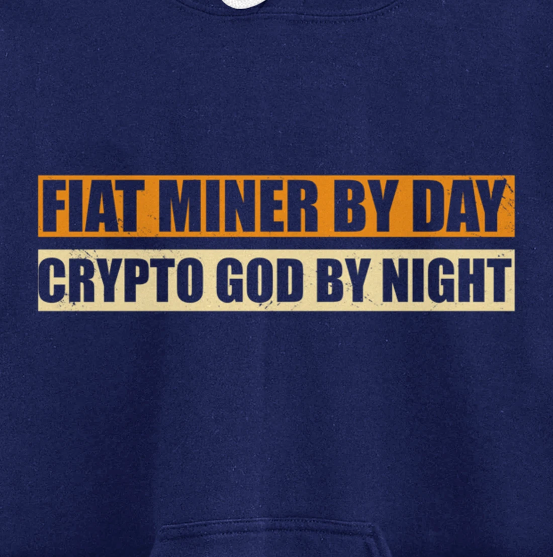 Miner By Day Crypto God By Night Funny Crypto Mining Pullover Hoodie