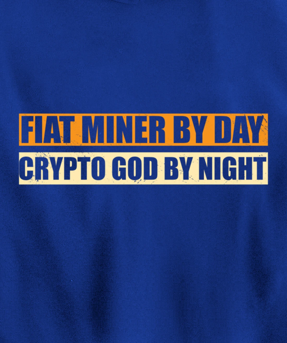 Miner By Day Crypto God By Night Funny Crypto Mining Pullover Hoodie