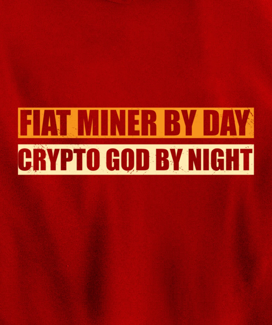 Miner By Day Crypto God By Night Funny Crypto Mining Pullover Hoodie